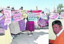 PUNO: POBLADORAS DE TARACO PIDEN CÃRCEL PARA ALCALDE QUE AGREDIÃ“ A SU PAREJA