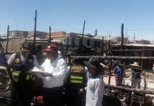 AREQUIPA: INCENDIO DEJA A DOS FAMILIAS SIN HOGAR