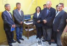 TACNA: AUTORIDADES INAUGURAN ACELERÃ“METRO EN EL COLEGIO MICAELA BASTIDAS