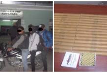 CUSCO: TRASLADABAN MOCHILA LLENA DE DINAMITA A BORDO DE MOTOCICLETA