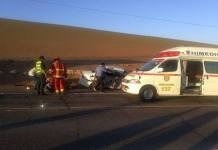 TACNA: CHOQUE ENTRE CAMIÃ“N Y AUTO DEJA UN SALDO DE UN MUERTO