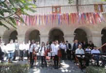 AREQUIPA: NIÃ‘OS CON HABILIDADES ESPECIALES CELEBRAN A SAN AGUSTÃN CON MÃšSICA