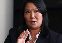 FISCALÃA PERUANA YA TIENE INFORMACIÃ“N SOBRE KEIKO FUJIMORI