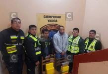 AREQUIPA: CAPTURAN A DOS SUJETOS CON DROGA EN PEAJE DE YAUCA