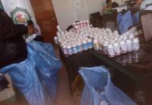 TACNA: POLICÃA ARRASA CON MEDICAMENTOS "BAMBA" QUE VENDÃAN A CHILENOS