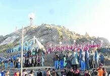 PUNO: DEVOTOS FESTEJA LA FESTIVIDAD DE LA VIRGEN DE LA NATIVIDAD EN DESAGUADERO