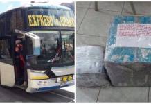 CUSCO: PASAJEROS LLEVABAN 11 KILOS DE DROGA COMO ENCOMIENDA