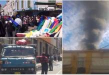 AREQUIPA: CONFIRMAN QUE INCENDIO FUE OCASIONADO POR UN BALÃ“N DE GAS