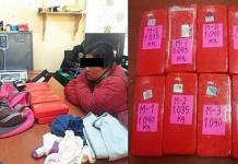 CUSCO: MUJER CAE CON MÃS 10 KILOS DE COCAÃNA EN ANDAHUAYLAS