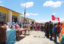 MOQUEGUA: ALCALDE EXPRESA SU SALUDO AL ANEXO DE HUACHUNTA EN SU SEGUNDO ANIVERSARIO