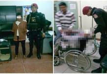 CUSCO: DETIENEN A SUJETO ACUSADO DE ATACAR A SU ESPOSA CON UN HACHA