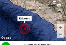 AREQUIPA: SISMO DE 4 GRADOS DE MAGNITUD REMECE LA CIUDAD
