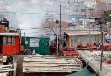 AREQUIPA: VIVIENDA TERMINA EN CENIZAS, MIENTRAS LA FAMILIA RECIBÃA ATENCIÃ“N MÃ‰DICA