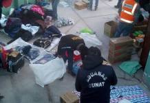 MOQUEGUA: POLICÃA FISCAL Y ADUANAS INCAUTAN CONTRABANDO VALORIZADO EN 59 MIL SOLES