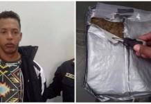 PUNO: VENEZOLANO LLEVABA SEIS PAQUETES DE MARIHUANA A BOLIVIA