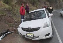 CUSCO: CHOFER SE DESPISTA POR ESCAPARSE DE CONTROL POLICIAL EN LA VÃA CUSCO â€“ ABANCAY