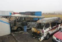 TACNA: TRES VEHÃCULOS SE INCENDIAN AL INTERIOR DEL ESTADIO LA BOMBONERA
