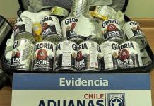 TACNA: PERUANOS INTENTABAN PASAR DROGA OCULTA EN TARROS DE LECHE EN ARICA