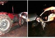 CUSCO: AUTOMÃ“VIL Y TRACTOR COLISIONAN DEJANDO DOS MUERTOS