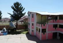 PUNO: VIENTOS DESTECHAN BIBLIOTECA DEL COLEGIO INA 91 DE JULIACA