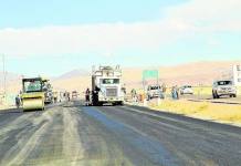 PUNO: AUTOPISTA PUNO - JULIACA RECIÃ‰N ESTARÃ TERMINADA EN SETIEMBRE DE 2018