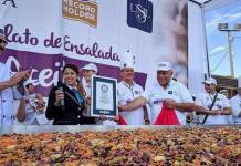 TACNA: PREPARAN LA ENSALADA DE ACEITUNA MÃS GRANDE DEL MUNDO