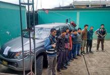 CUSCO: POLICÃA DETIENE A SIETE SUJETOS, INCAUTA ARMAS Y 47 KILOS DE DROGA