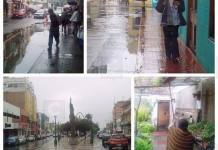 TACNA: INTENSA LLOVIZNA SORPRENDE A POBLADORES