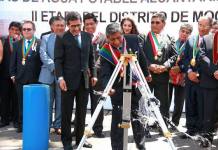 MOQUEGUA: SOUTHERN PERÃš ENTREGÃ“ OBRAS DE SANEAMIENTO