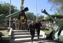 MOQUEGUA: GOBERNADOR PRESIDIÃ“ ACTOS MILITARES POR EL 138Â° ANIVERSARIO DE LA BATALLA DE TARAPACÃ