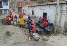 CALACOA: CONSTRUCCIÃ“N DE PISTAS Y VEREDAS DE MUYLAQUE PRESENTA 46% DE AVANCE FÃSICO HASTA LA FECHA