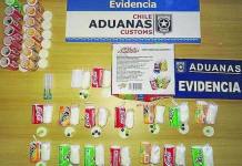 TACNA: PERUANA LLEVABA DROGA A CHILE EN CHICLES