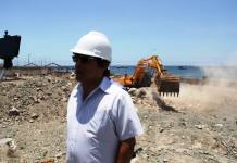 ILO: SE INICIÃ“ MOVIMIENTO DE TIERRA EN EL SECTOR HYDUCK DONDE SE CONSTRUIRÃ PLAZA VEA