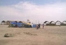 TACNA: ES IMPOSIBLE PROHIBIR LA INSTALACIÃ“N DE CARPAS EN LA PLAYA PARA RECIBIR EL AÃ‘O