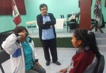 MOQUEGUA: NIÃ‘OS FUERON TAMIZADOS POR PERSONAL DE SALUD PARA DESCARTAR PROBLEMAS VISUALES