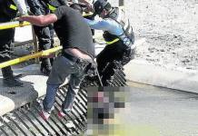 AREQUIPA: HALLAN CUERPO DE VARÃ“N ATORADO EN REJILLA DEL CANAL DE RIEGO EN MAJES