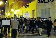 PUNO: TERCER DÃA DE MOVILIZACIONES EN CONTRA DEL INDULTO A FUJIMORI
