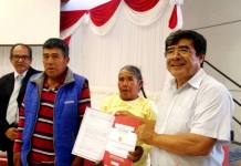 ILO: COFOPRI Y LA MUNICIPALIDAD ENTREGAN 52 TÃTULOS DE PROPIEDAD