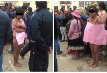 CUSCO: PRESUNTAS LADRONAS SALVAN DE SER LINCHADAS