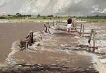 AREQUIPA: EL 80% DE LA POBLACIÃ“N DE NICOLÃS VALCÃRCEL SE QUEDA SIN PUENTE PARA CRUZAR RÃO