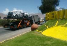 MOQUEGUA: LOGÃSTICA DEL DAKAR PASÃ“ POR NUESTRA CIUDAD RUMBO A LA FRONTERA