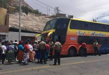MOQUEGUA: PASAJEROS VARADOS DEBIDO A CAPTURA DE VEHÃCULO REQUISITORIADO