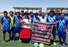 MOQUEGUA: ALCALDE PROVINCIAL PARTICIPÃ“ COMO PADRINO EN EVENTO DEPORTIVO