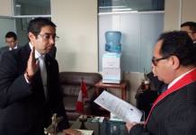 MOQUEGUA: JURAMENTÃ“ FISCAL PROVINCIAL PARA FISCALÃA ESPECIALIZADA