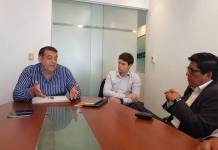 MOQUEGUA: CONGRESISTA ZEBALLOS SE REUNIÃ“ CON EMPRESA CONSULTORA