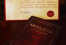 MOQUEGUA: LIBRO PUBLICADO POR LA UNAM ES FINALISTA A PREMIO MUNDIAL DE GASTRONOMÃA