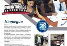 MOQUEGUA: ESTUDIANTES Y EGRESADOS DE DERECHO PODRÃN APRENDER LABOR FISCAL