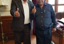 MOQUEGUA: ALCALDE DE QUINISTAQUILLAS PIDE APOYO PARA PROYECTO DE ASFALTADO DE CARRETERA