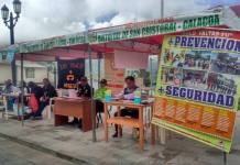 CALACOA: COMITÃ‰ DISTRITAL DE SEGURIDAD CIUDADANA REALIZÃ“ EL INFORME DE ACTIVIDADES DEL PRIMER TRIMESTRE 2018