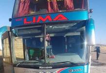 PUNO: 34 PASAJEROS PASARON EL SUSTO DE SUS VIDAS EN LA VÃA PUERTO MALDONADO - JULIACA